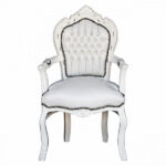 Fauteuil Barroque Chair in White