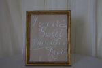 Gold vintage frame