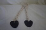 Heart shape Mr. & Mrs Chalkboard