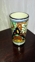 Glass with Mexican Design