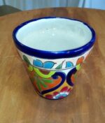 Flower Pot with Mexican Design