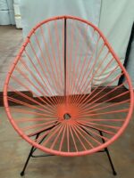 Acapulco Chair in Coral/Pink