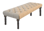 Capitonné Upholstered Bench