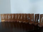 Wood Table Number