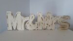 Mr. & Mrs. Bold letters