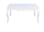 White Wood French Style Rectangular Table