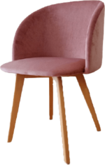 Pink Velvet Chair