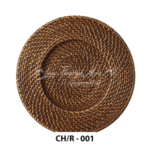 Round Wicker Charger