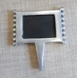 Silver mini chalkboard