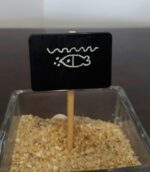 Mini toothpick chalkboards