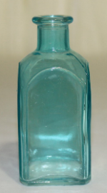 Blue Glass Mini Bottle