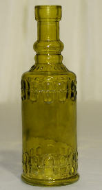 Mini Glass Bottle Green