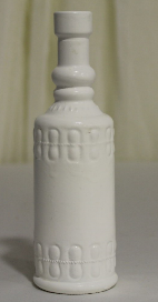 Mini Glass White Bottle