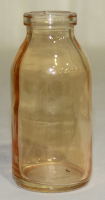 Peach Glass Mini Bottle