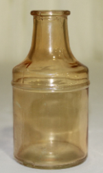 Peach Glass Mini Bottle