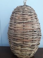 Large Wicker Lantern 32"
