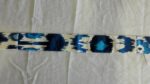 Napkin band Ikat Blue