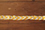 Napkin Bands cotton yellow chevron