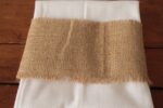 Napkin band Burlap Natural