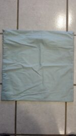 Pillowcase Cotton Aqua 19"x19"