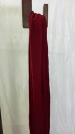 Mandap Burgundy Pole Cover Chiffon