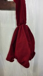 Mandap Pole Base Cover Burgundy