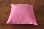 Pillowcase Lino Pink 15"x15"