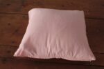 Pillowcase Lino Baby Pink 15"x15"