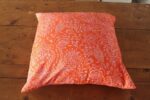 Pillowcase Ikat Pink/Orange 19"x19"