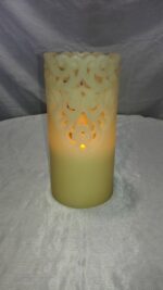 Led Flameless Pilar Candle With Timer