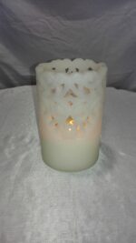 Led Flameless Pilar Candle With Timer