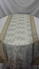 Runners Lance Sequins w/ Shantung Champagne