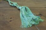 Tassel Aqua & Green 31"