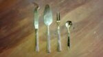 Small Cutlery & Cake Server Gold
