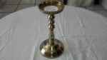 Gold Metallic Medium Candle Holder