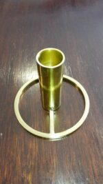 Gold Metallic Candle Holder
