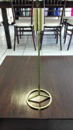 Gold Metallic Candle Holder