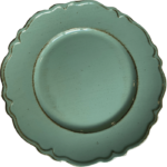 Jade Acrylic Charger Plate