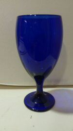 Cobalt Blue Water Glass