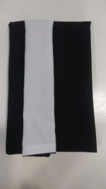 Napkin Black / Off White double side