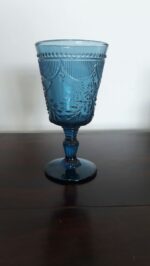 Cobalt blue vintage goblet