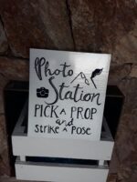 Photo Station Sign