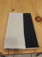 Napkin Navy Blue / Off White double side