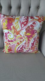 Pillowcase Flowers Print 19"x19"