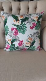 Pillowcase Flowers Print 19"x19"