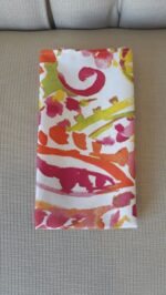 Napkin Aquarelle Lurex Multicolor cotton