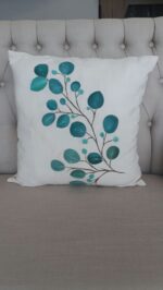 Pillowcase Manta w/hand painted 19"x19"