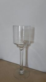 Glass Candle Holder Monet 12″