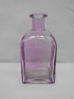 Purple Glass Wide Bottle