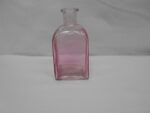 Pink Glass Wide Bottle